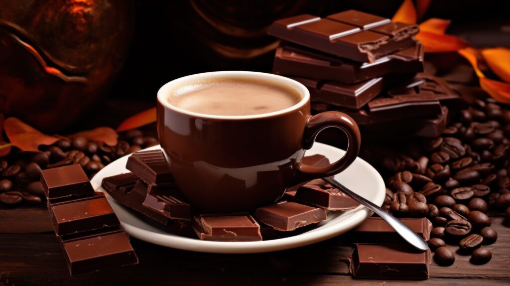 Mocha Chocolate and Coffee