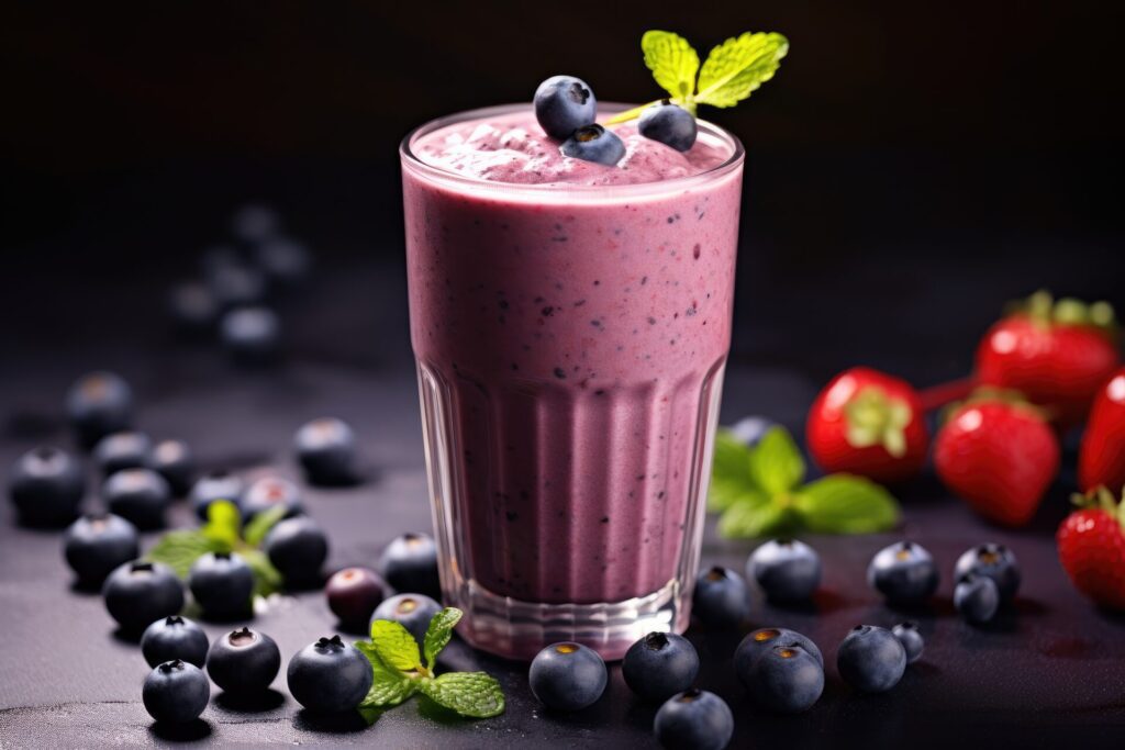 Berry Blast Espresso Smoothie